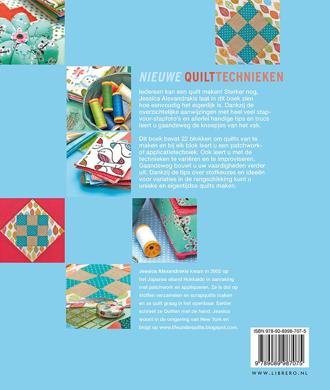 Achterkant van Nieuwe quilttechnieken