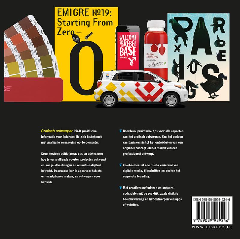 Achterkant van Grafisch ontwerpen