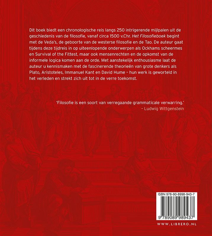 Achterkant van Het filosofieboek