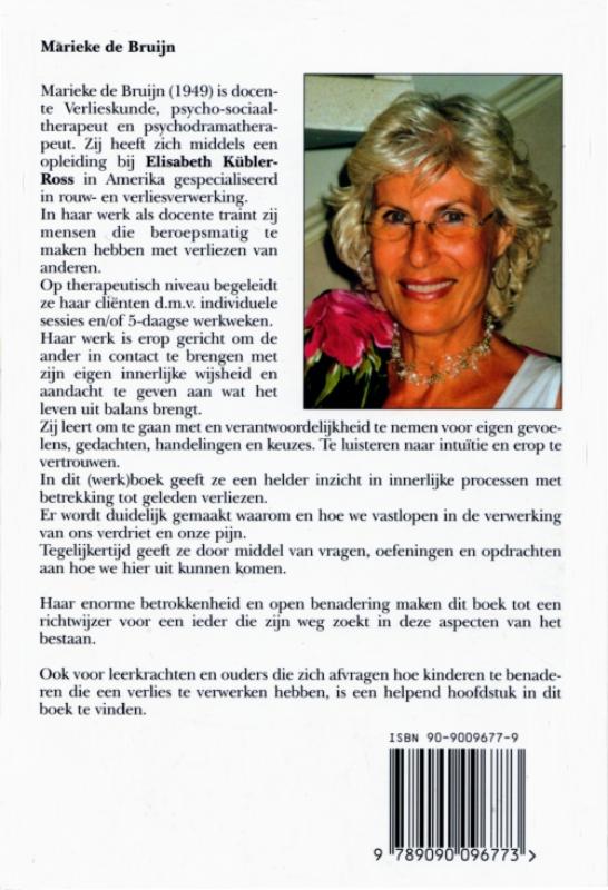 Achterkant van Leren leven met verliezen