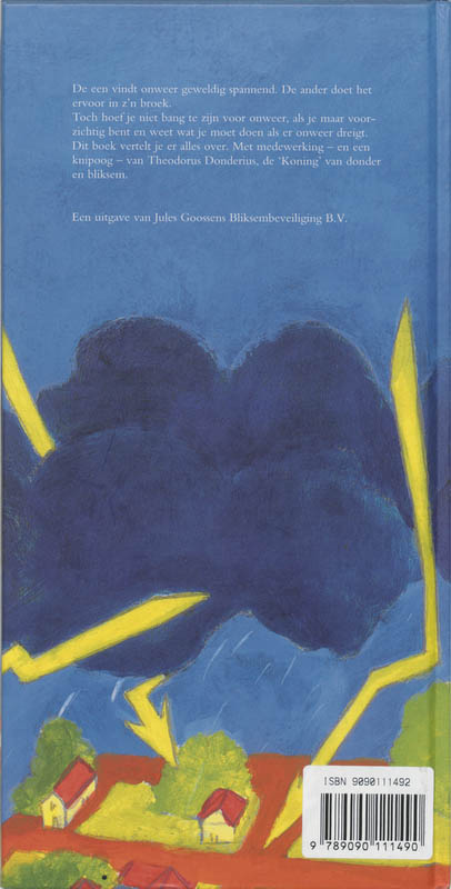 Achterkant van Het groot bliksemboek