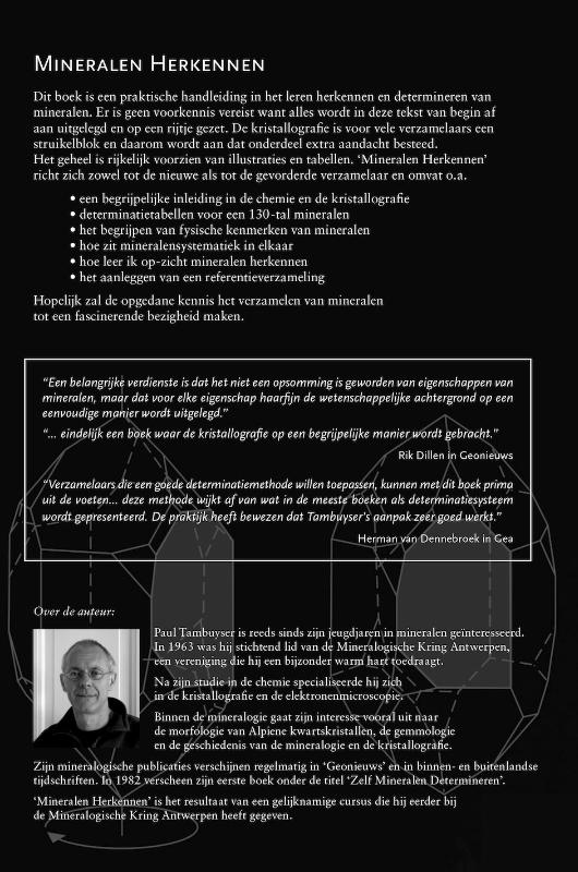 Achterkant van Mineralen herkennen