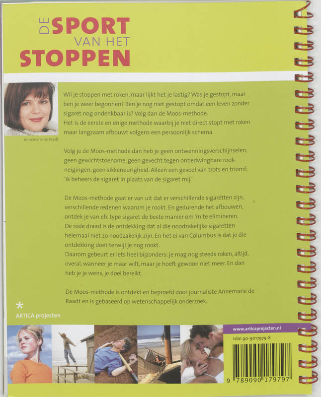 Achterkant van De sport van het stoppen