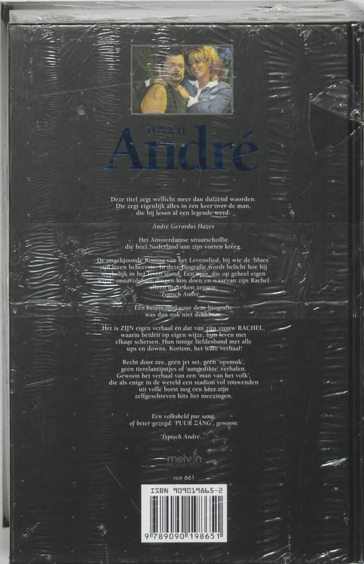Achterkant van Typisch Andre