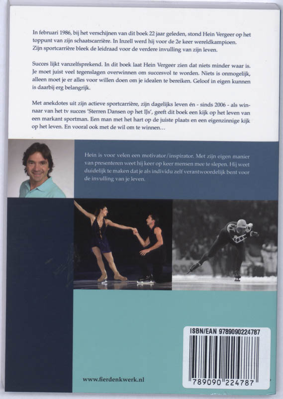 Achterkant van De wil om te winnen