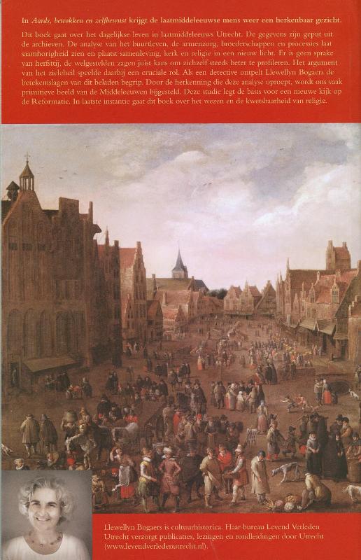 Achterkant van Aards, betrokken en zelfbewust