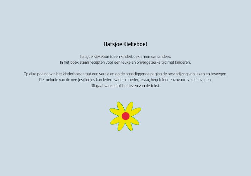 Achterkant van Hatsjoe Kiekeboe!
