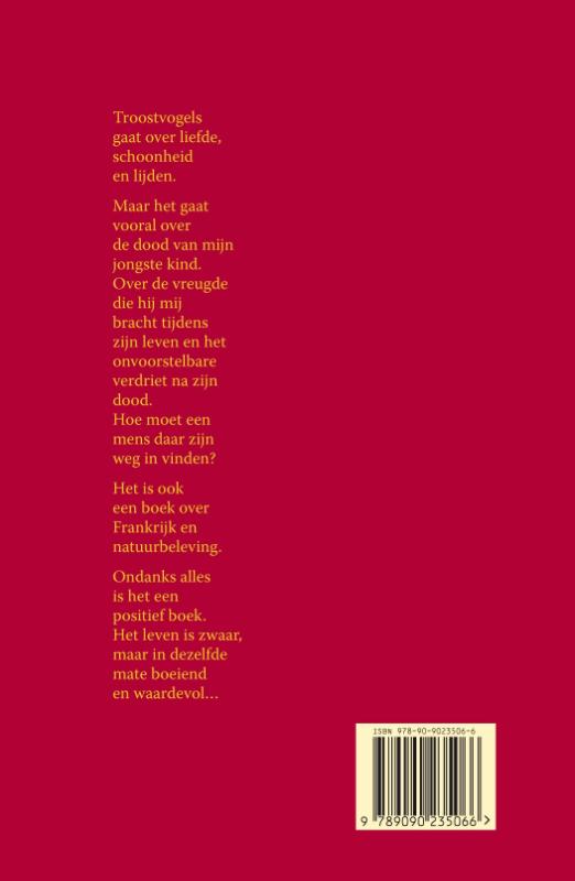 Achterkant van Troostvogels