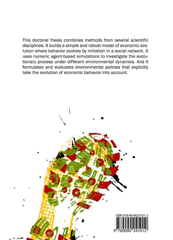 Achterkant van Evolutionary agent-based policy analysis in dynamic environments