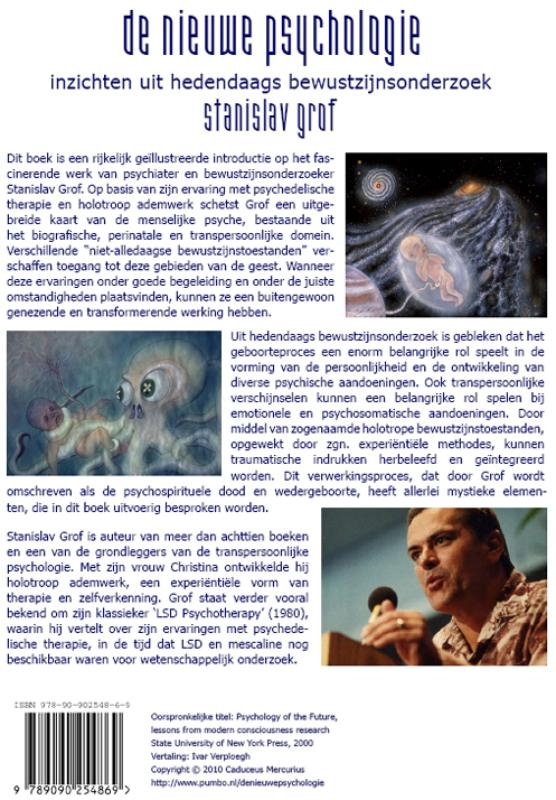 Achterkant van De nieuwe psychologie