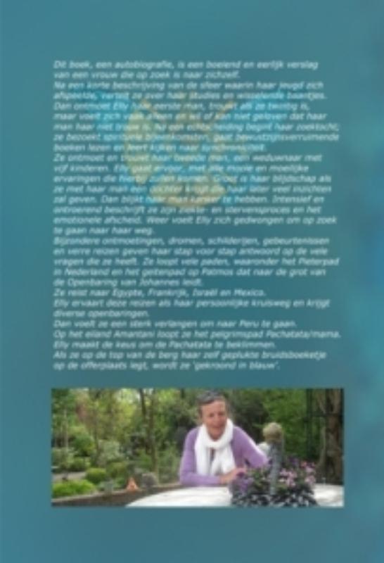Achterkant van Gekroond in blauw