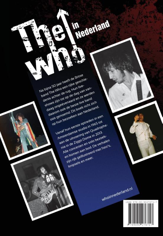 Achterkant van The who in Nederland