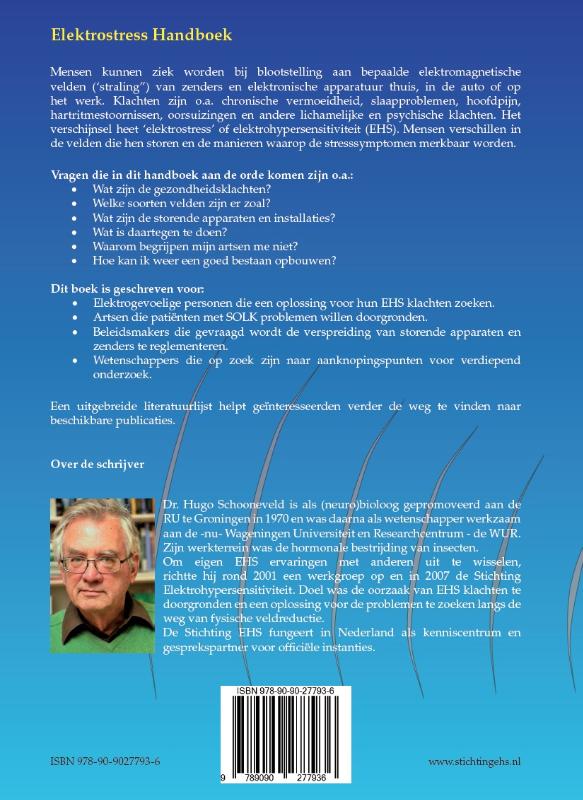 Achterkant van Handboek