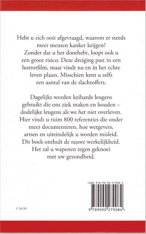 Achterkant van Dodelijke leugens
