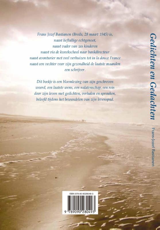Achterkant van Gedichten en gedachten