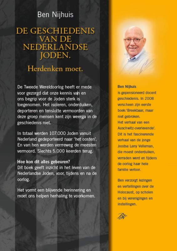 Achterkant van de geschiedenis van de Nederlandse Joden