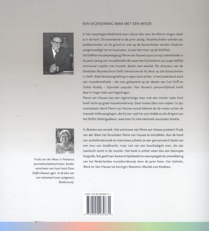 Achterkant van Bezeten van muziek