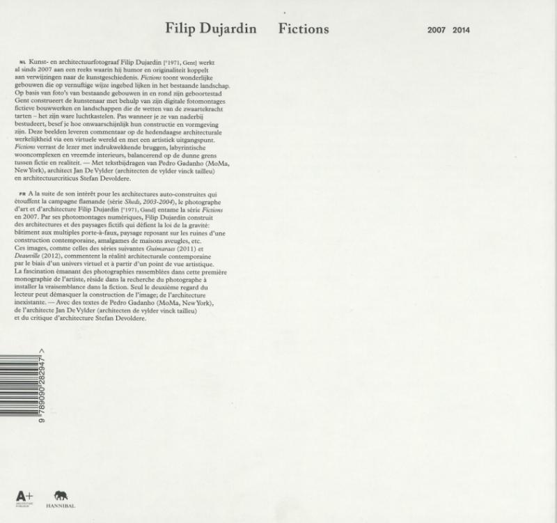 Achterkant van Fictions