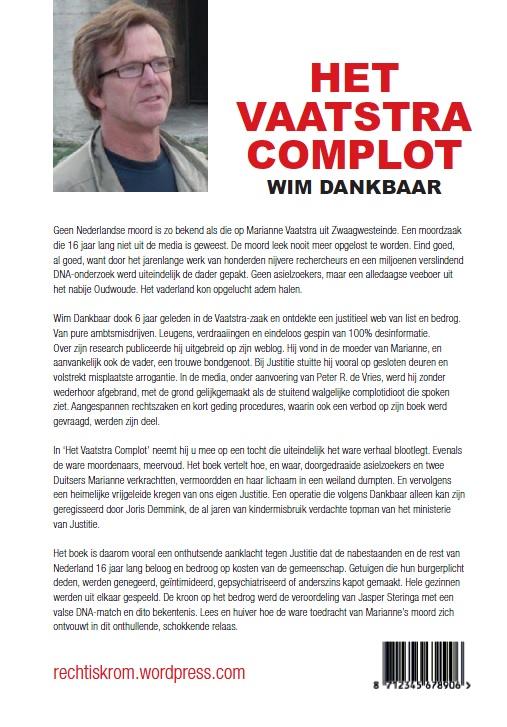 Achterkant van Het vaatstra complot