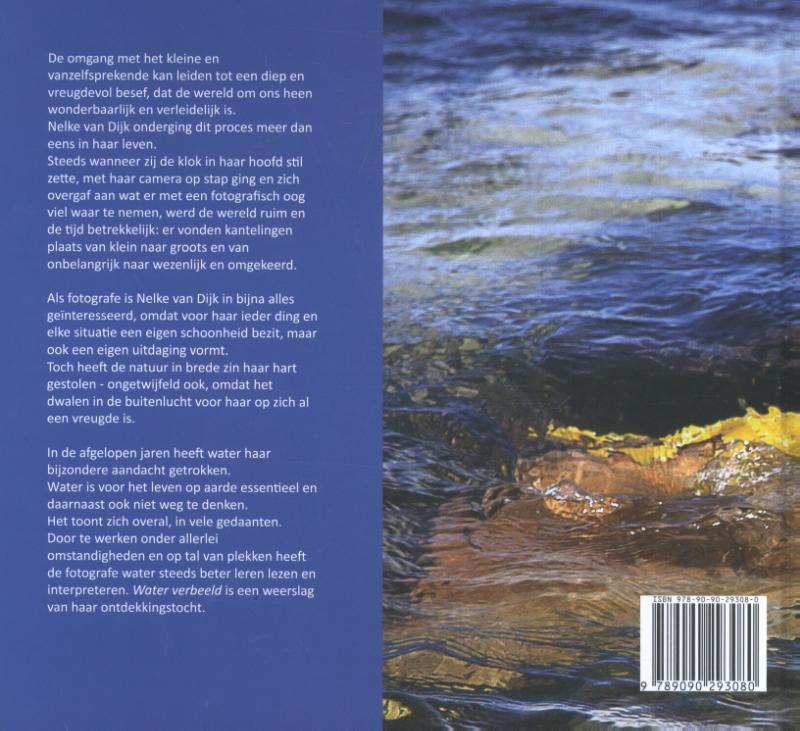 Achterkant van Water verbeeld