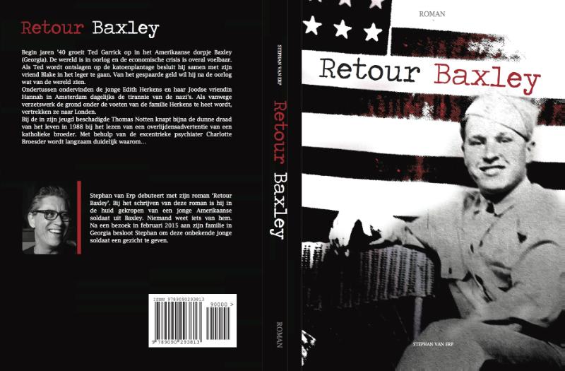 Achterkant van Retour Baxley