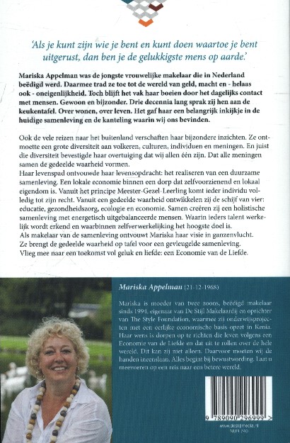 Achterkant van Economie van de liefde