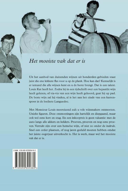 Achterkant van Monsieur Louis