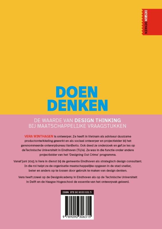 Achterkant van Doendenken