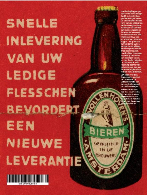 Achterkant van Geloof in de brouwerij