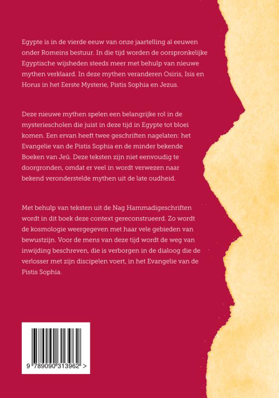 Achterkant van Het woord van de Pistis Sophia