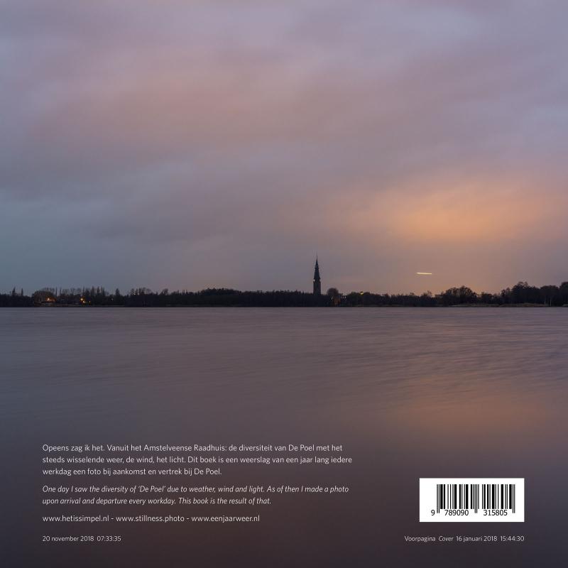 Achterkant van De Poel - één jaar weer