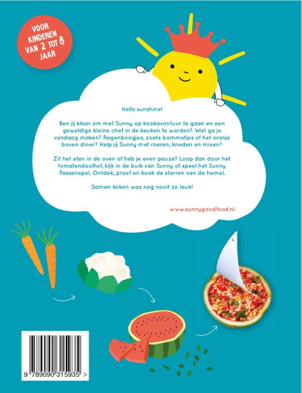 Achterkant van Sunny Good Food