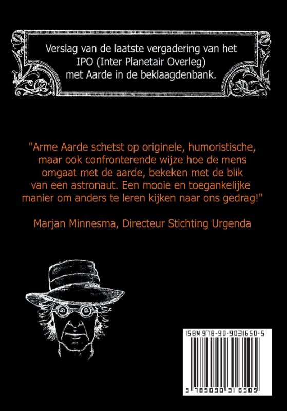 Achterkant van Arme Aarde