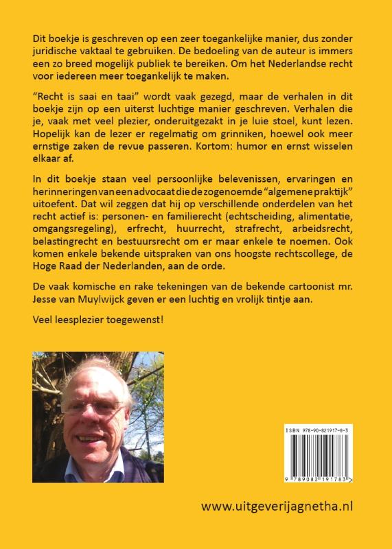 Achterkant van Advocaatje leef je nog?