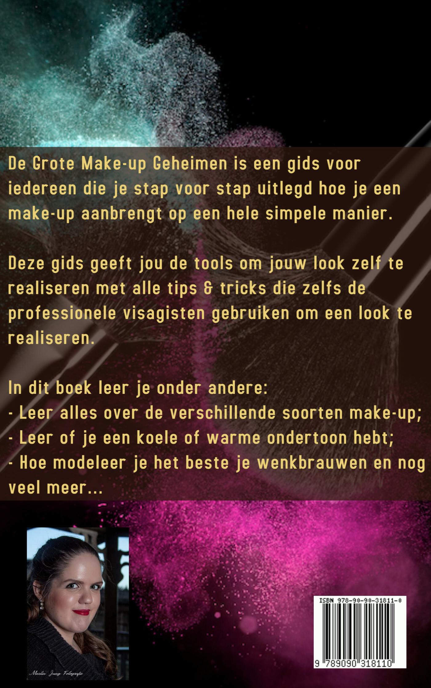 Achterkant van De Grote Make-up Geheimen