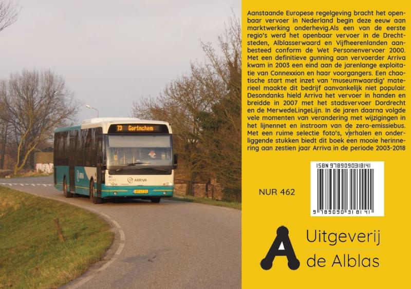 Achterkant van Busvervoer in de Drechtsteden