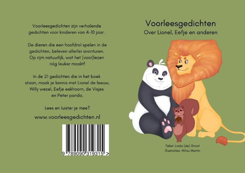 Achterkant van Voorleesgedichten
