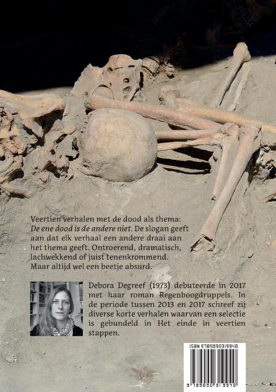 Achterkant van Het einde in veertien stappen