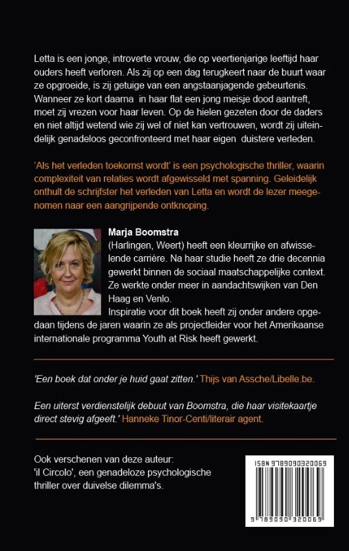 Achterkant van Als het verleden toekomst wordt