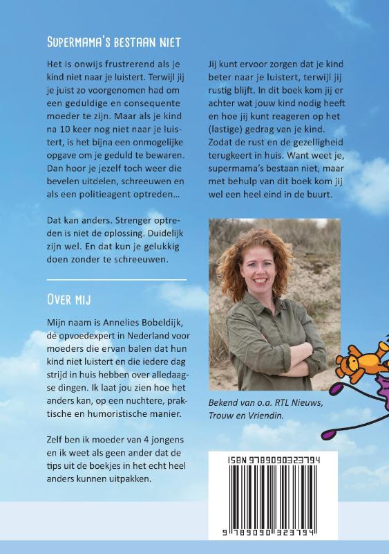 Achterkant van Supermama's bestaan niet...