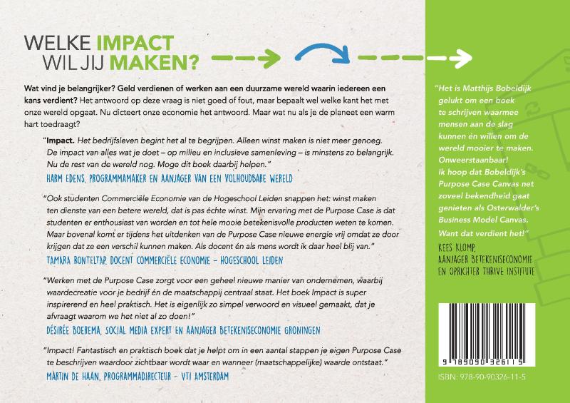 Achterkant van Impact