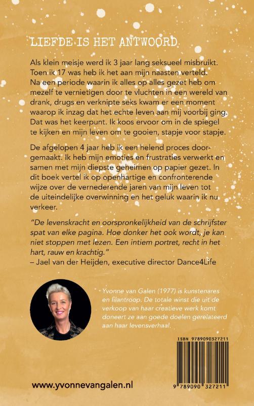 Achterkant van Dit is mijn leven