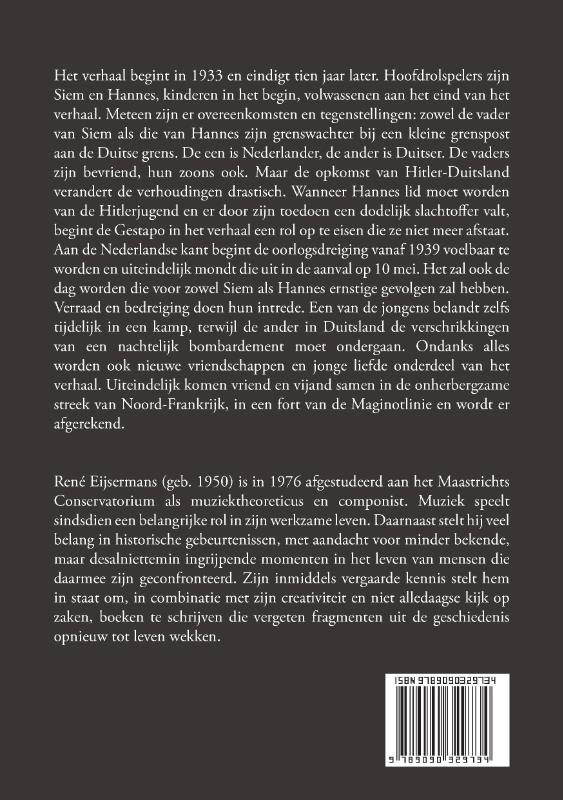 Achterkant van Grensgevallen