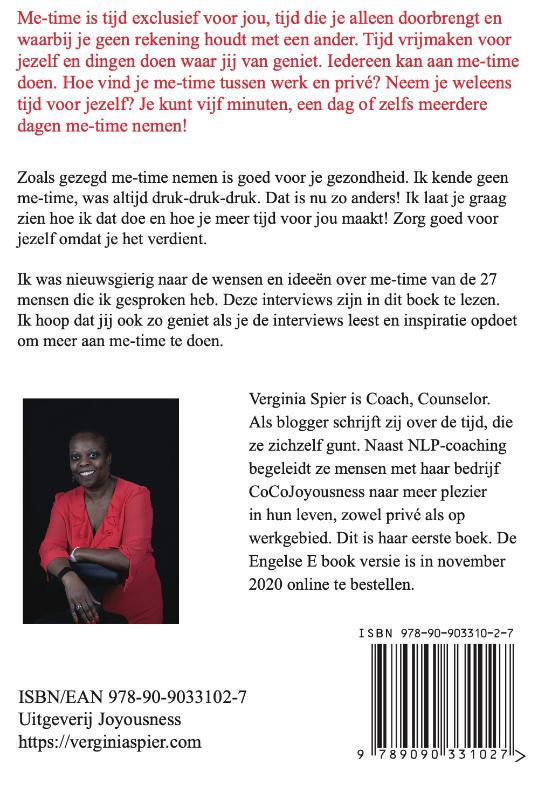 Achterkant van Me-Time