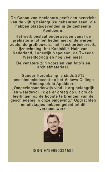 Achterkant van Canon van Apeldoorn