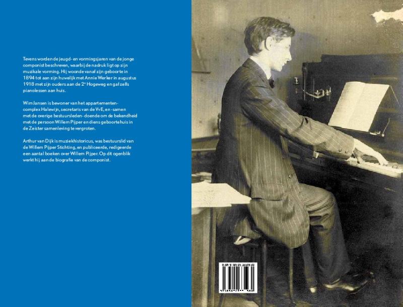 Achterkant van Willem Pijper, Halewijn en Zeist