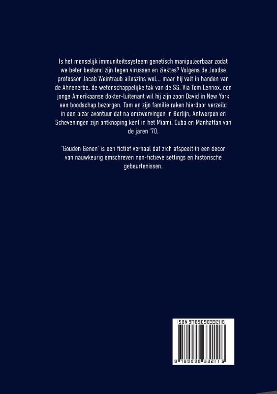 Achterkant van Gouden Genen