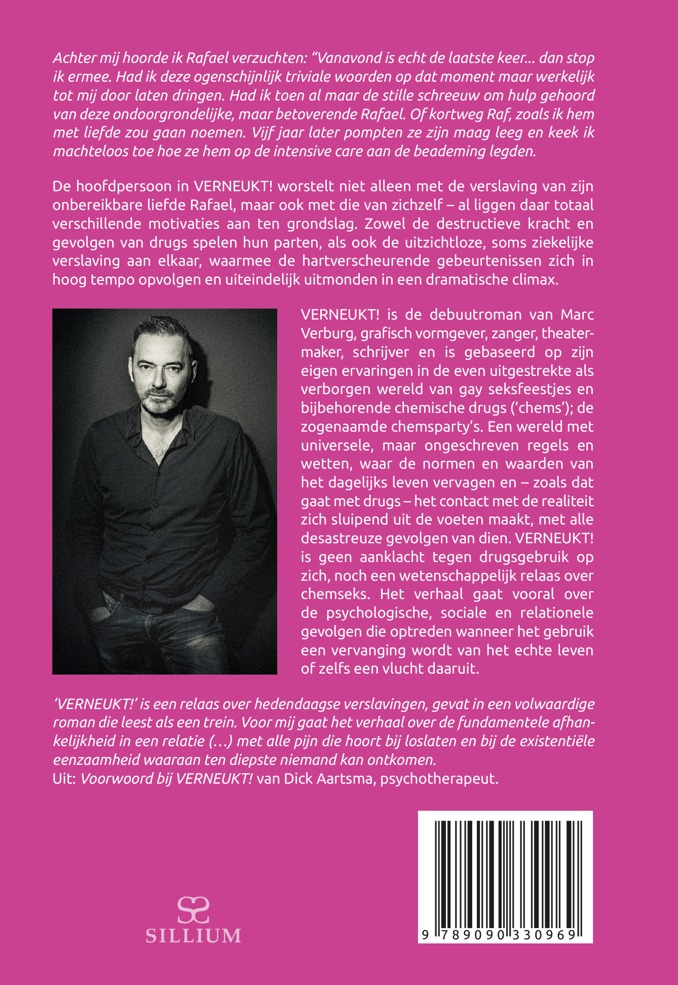 Achterkant van VERNEUKT!