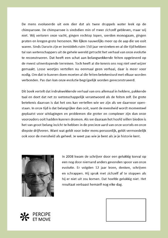 Achterkant van 400.000 Generaties