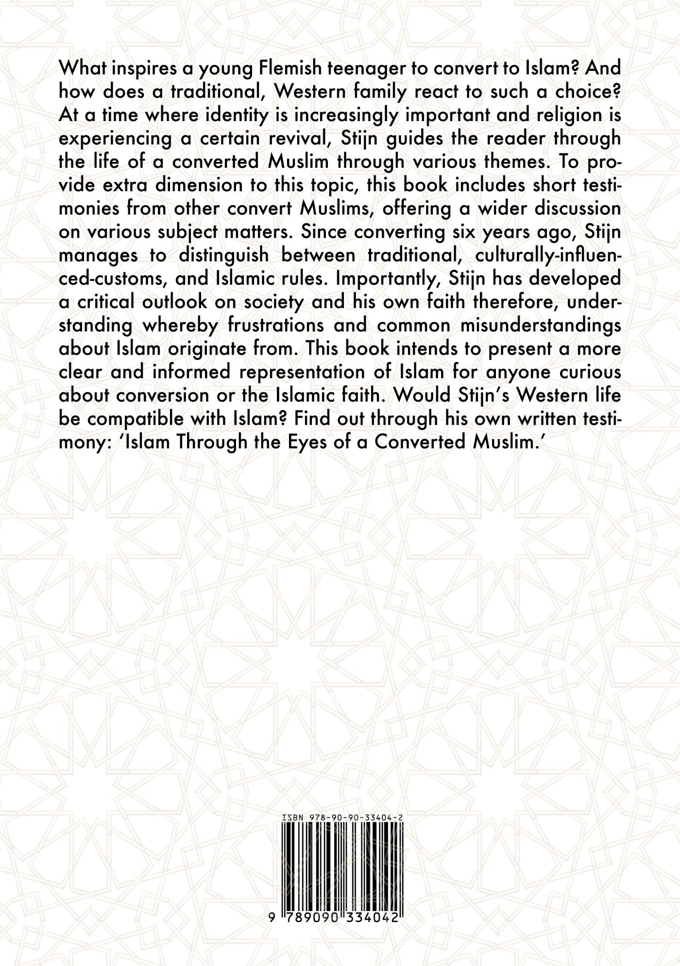 Achterkant van Islam through the eyes of a convert